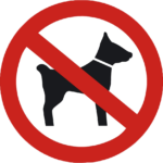 Honden verboden
