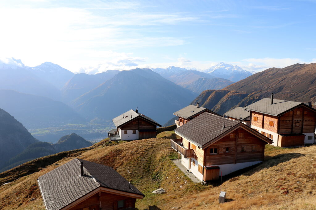 Uitzicht van de Belalp